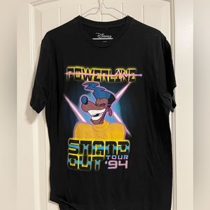 Disney Powerline T-Shirt Black Size M